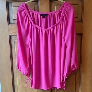 Banana Republic Vibrant Pink Blouse